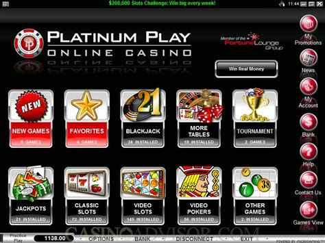 casino online platinum play|platinum play instant play casino.